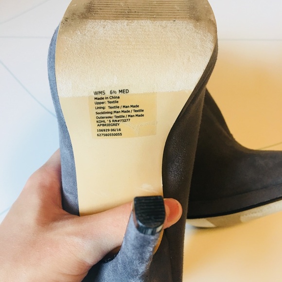 Grey Booties - Picture 6 of 7